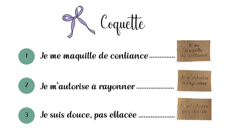 text in French and English, along with three numbered bullet points. The text is written in a casual, conversational style, and the bullet points are numbered. The image is not a collage of multiple images, and the phrases used are not overly redundant or vague.