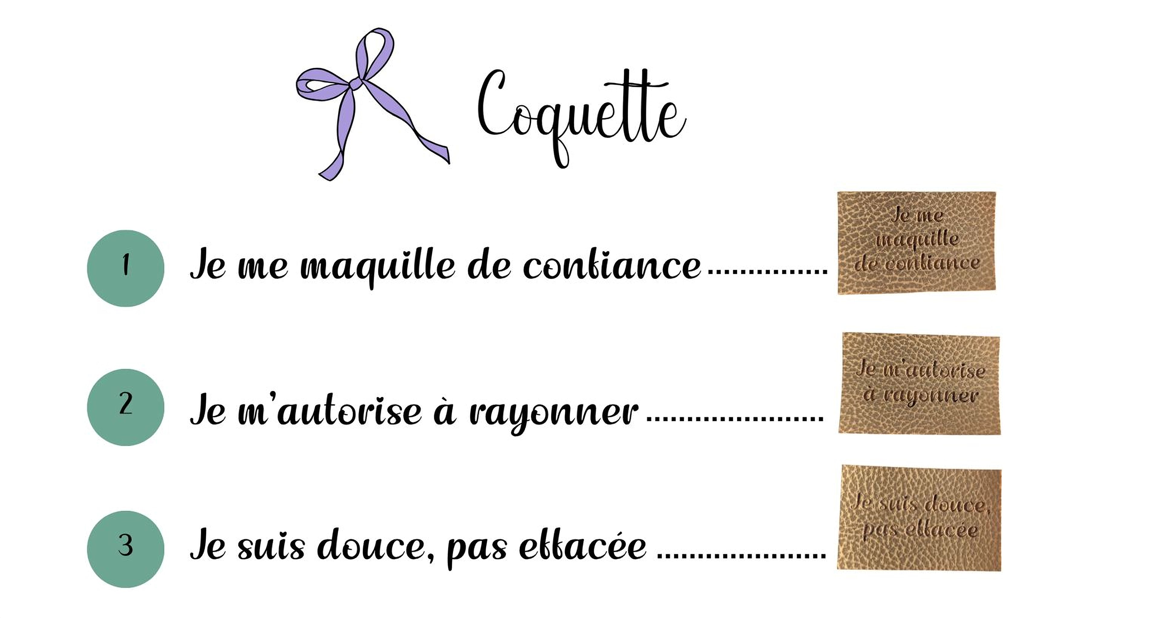 text in French and English, along with three numbered bullet points. The text is written in a casual, conversational style, and the bullet points are numbered. The image is not a collage of multiple images, and the phrases used are not overly redundant or vague.