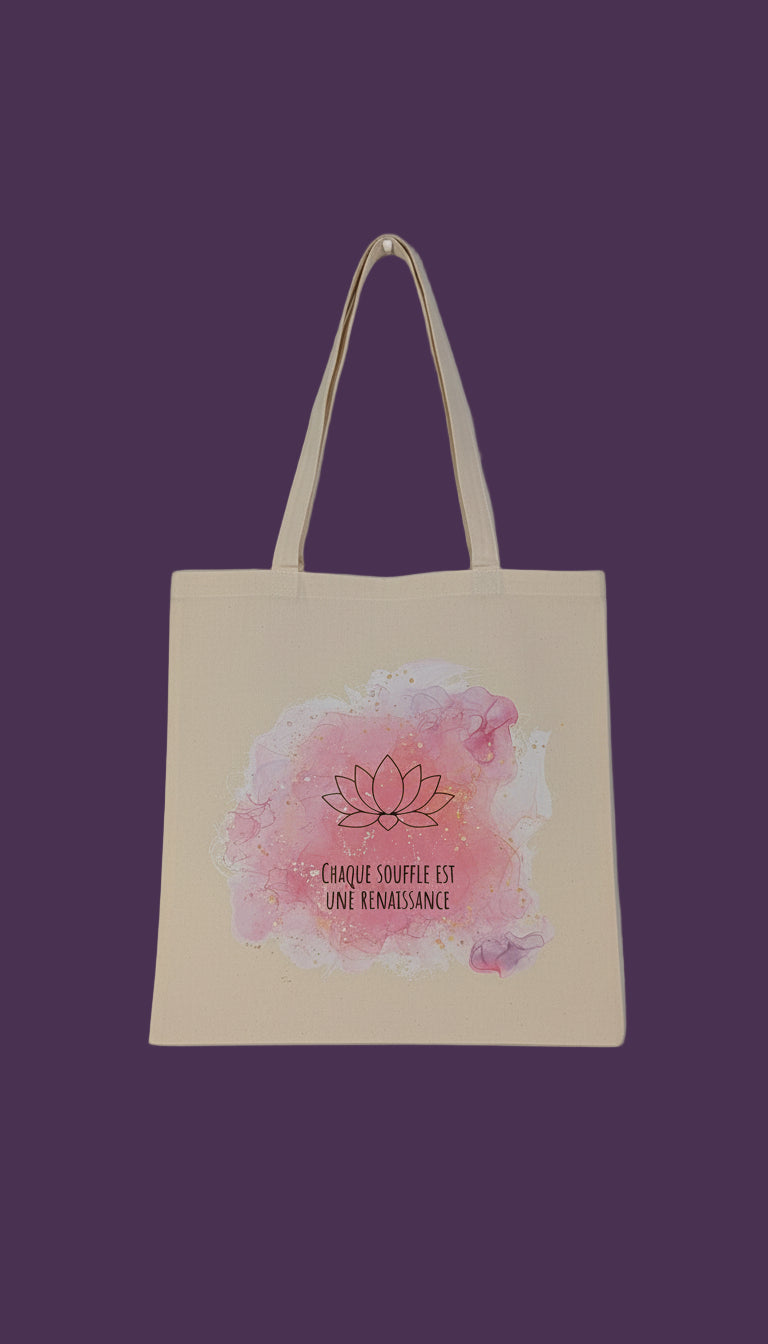 Tote Bag - Rose - Apaisée