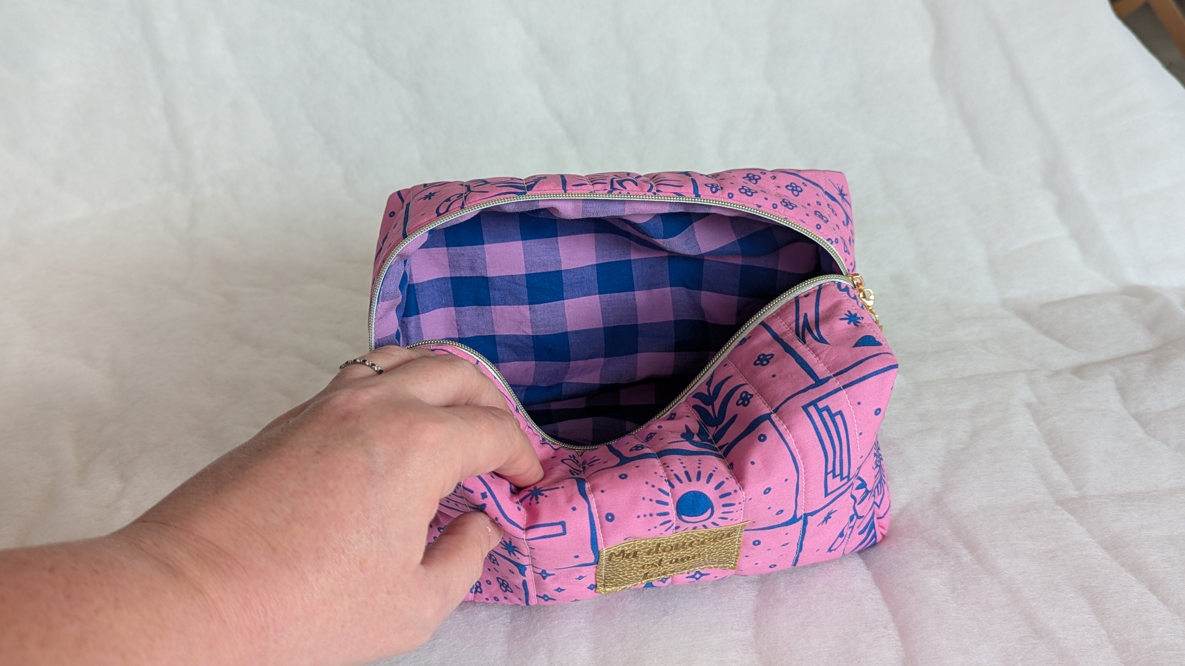 Trousse de toilette Pink Tiger - Apaisée