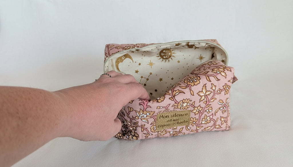 Trousse de toilette Dusty Rose - Apaisée