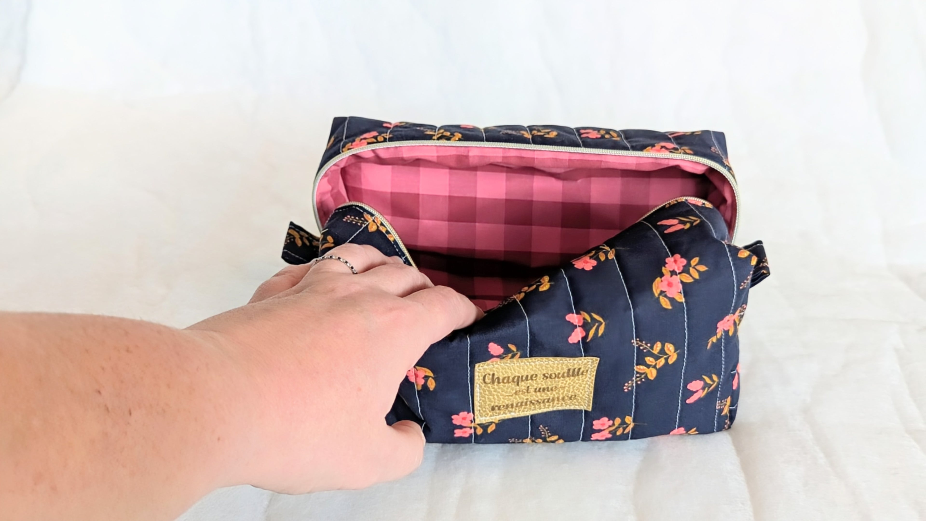 Trousse de toilette Navy Blue - Apaisée